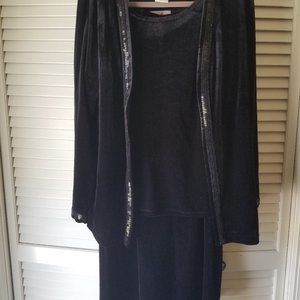 3-pc Set--Top, Jacket & Skirt Set